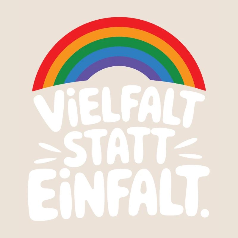 Vielfalt statt Einfalt Statement gegen rechts