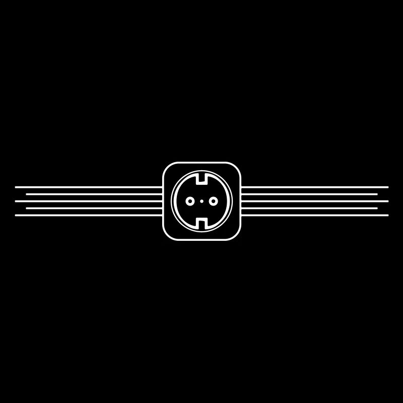 Steckdose Element Symbol Elektriker