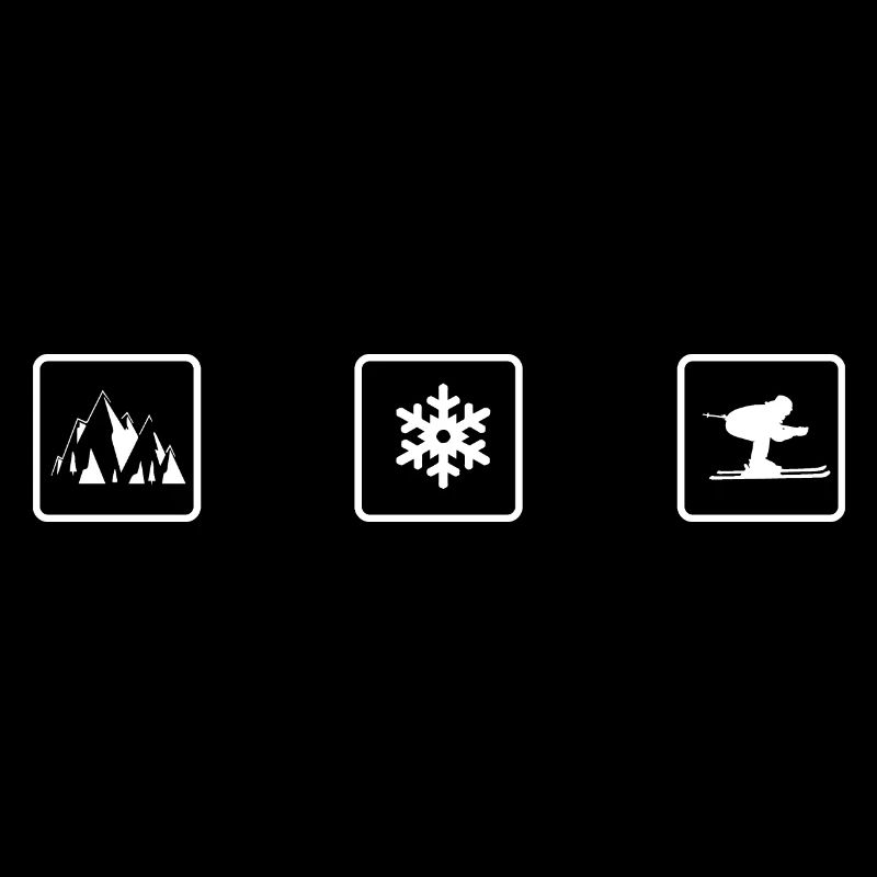 Mountain - Snow - Skiing - (2)