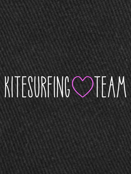Cœur d’équipe de kitesurf