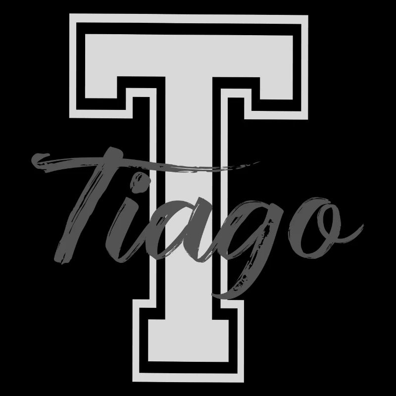 Tiago Geschenk Tshirt personalisierte Vorname Tiago