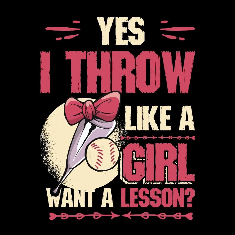 Ja Ich werfe wie ein Mädchen, will Eine Lektion
