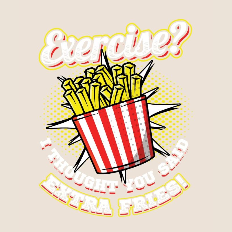 Faire de l’exercice Français frites