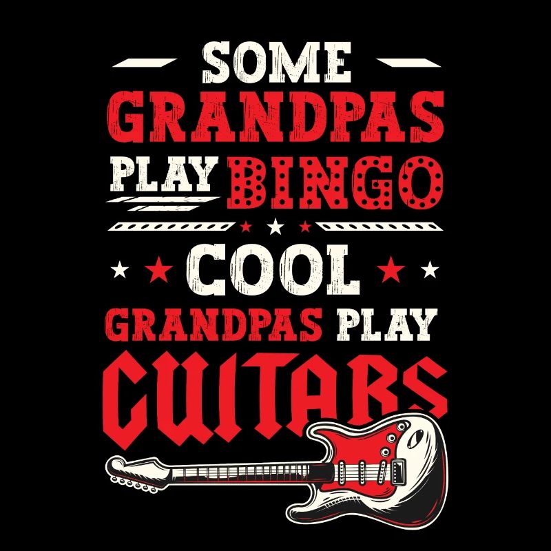 Cool grandpas play guitar