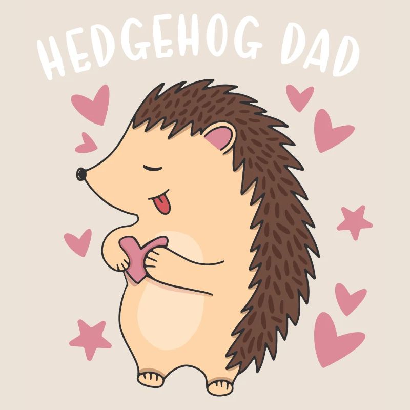 Hedgie Hérisson Papa Hérisson