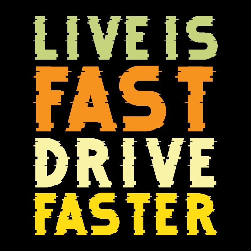 Live est plus rapide pilote, plus rapide - voiture de course