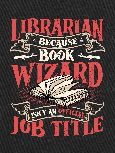 Funny librarian theme