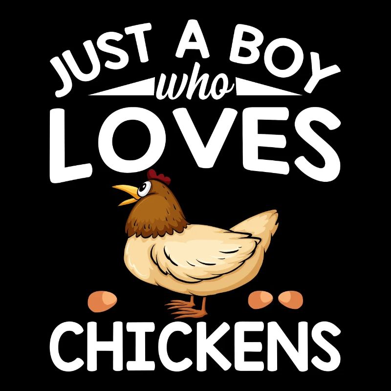 Nur Ein Junge Der Hühner Liebt - Chicken Lover