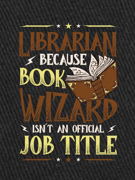 Funny librarian theme