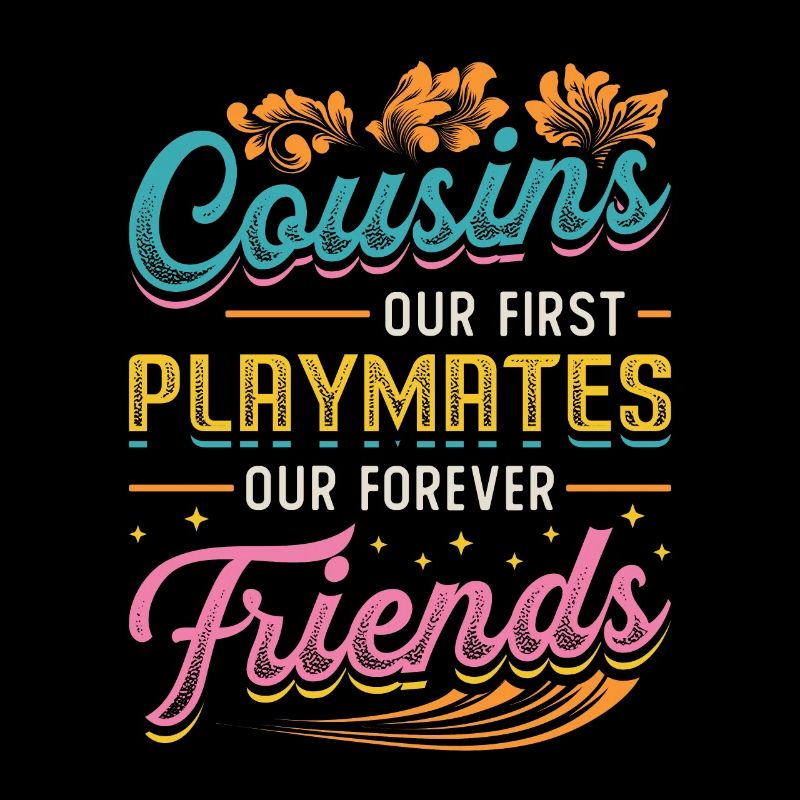 Our first Playmates, cousin crew.
