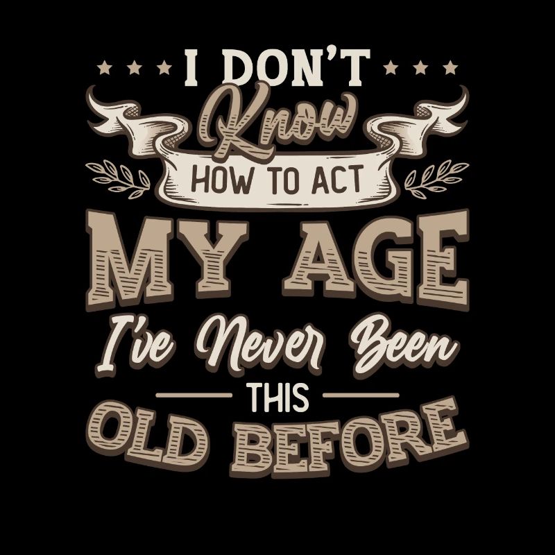 I don't know how to behave.