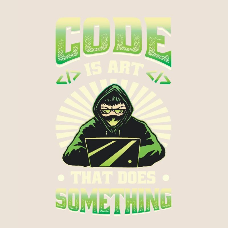 Code Ist Eine Kunst, Die Etwas Tut Programmierung