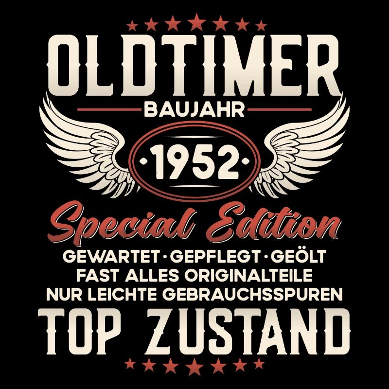 Oldtimer Baujahr 1952 Geburtstag Geschenk