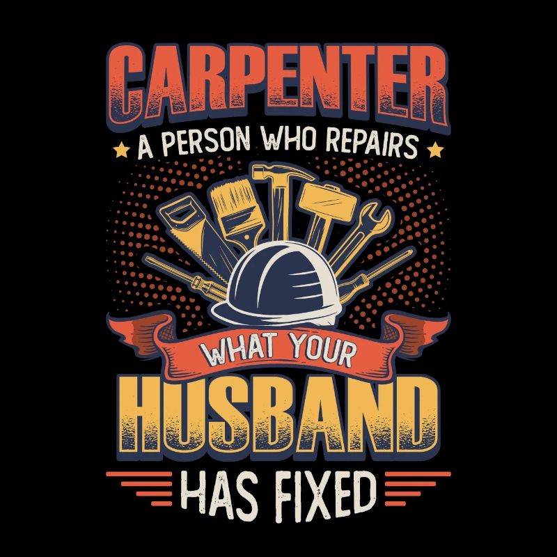 Funny woodworking, carpenter.