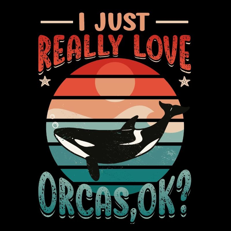 Orca Whale, Ich Liebe Orcas, Wirklich.