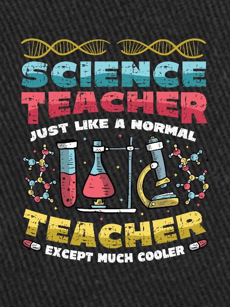 Science teacher, much cooler.
