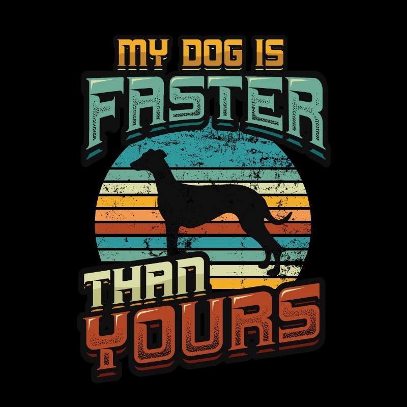 Mon chien est plus rapide que votre lévrier.