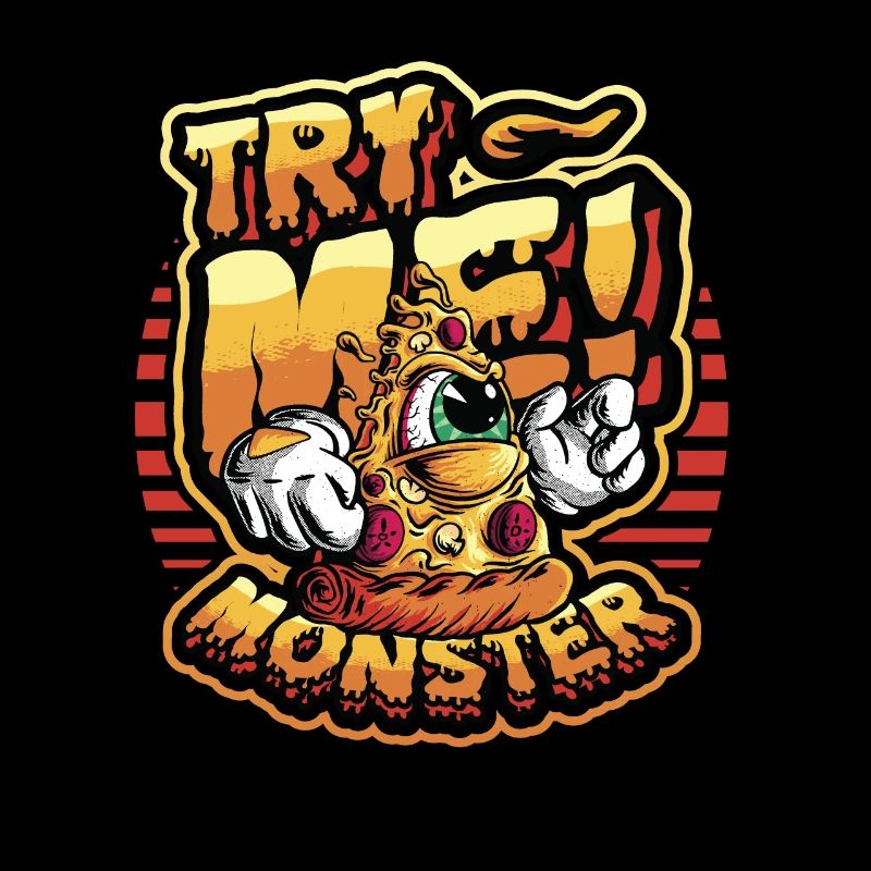 Essayez-moi! Le monstre aime la pizza