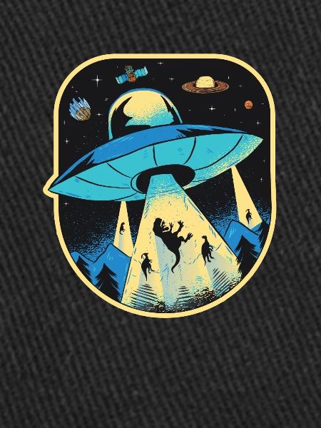 UFO Dinosaur, Alien Abduction