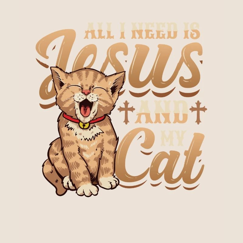 Tout ce dont j’ai besoin, c’est de Jésus et de mon chat