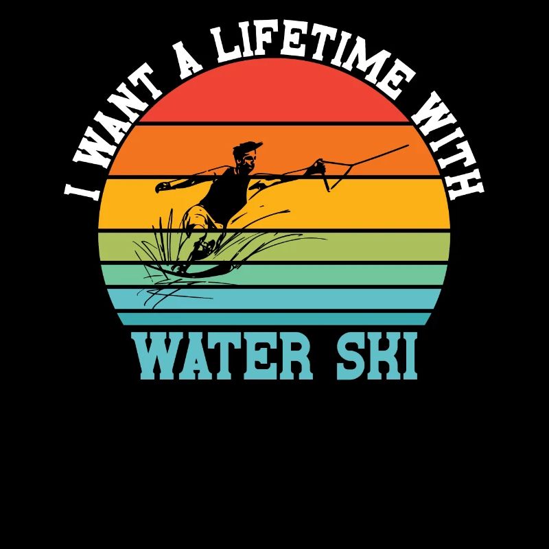 Ich Möchte Ein Leben Lang Wasserski Fahren