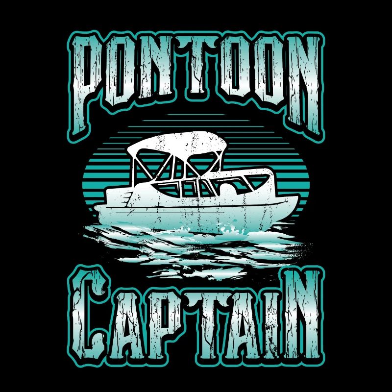 Ponton bateau, capitaine ponton