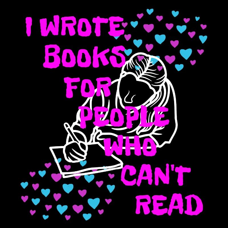 The women writes