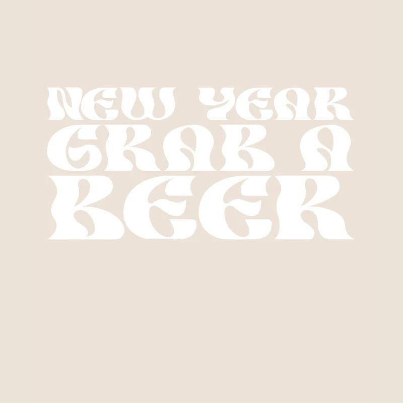 Neujahr Schnapp Dir Ein Bier