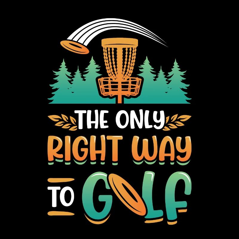 The only right way to golf, Frisbee Disc