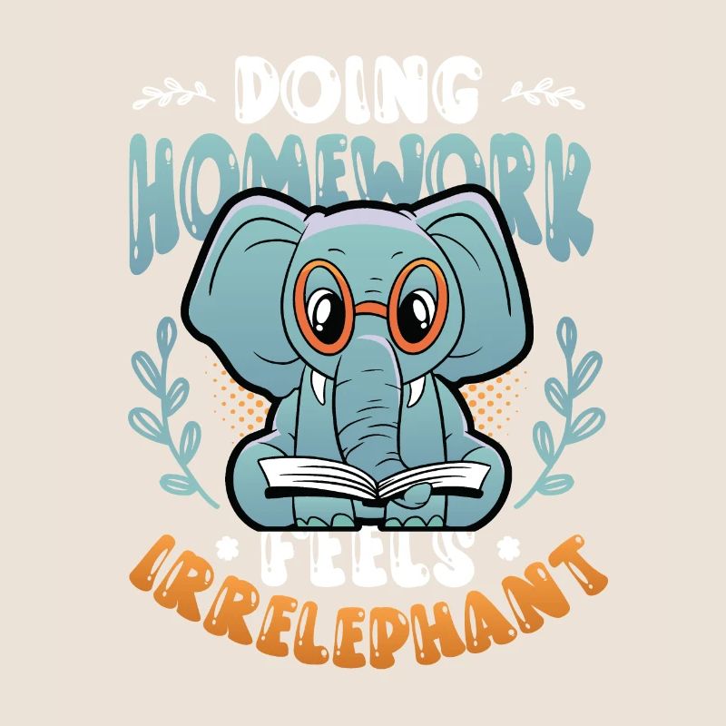 Doing homework doesn't feel good