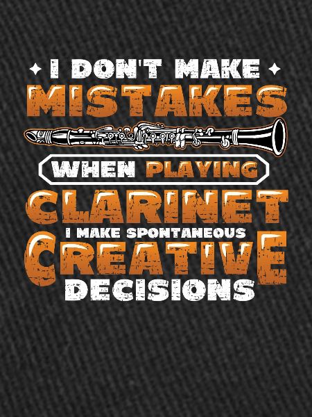 Clarinetist, makes spontaneous creativity