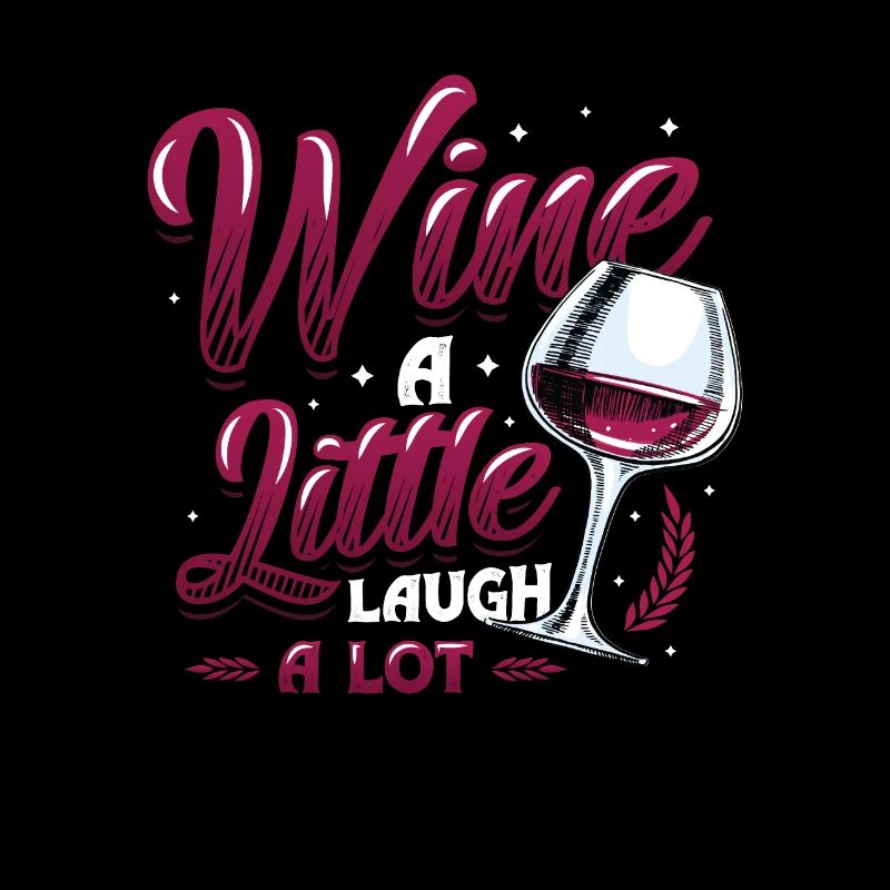 Vin Un peu rire beaucoup, amateur de vin