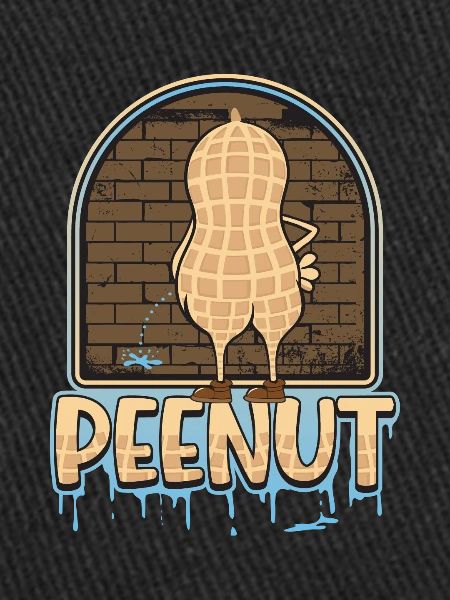 Peenut, funny peeing peanut