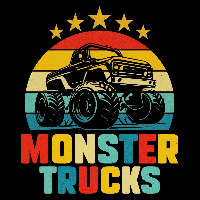 Auto Monster Truck Geburtstagskind Mann