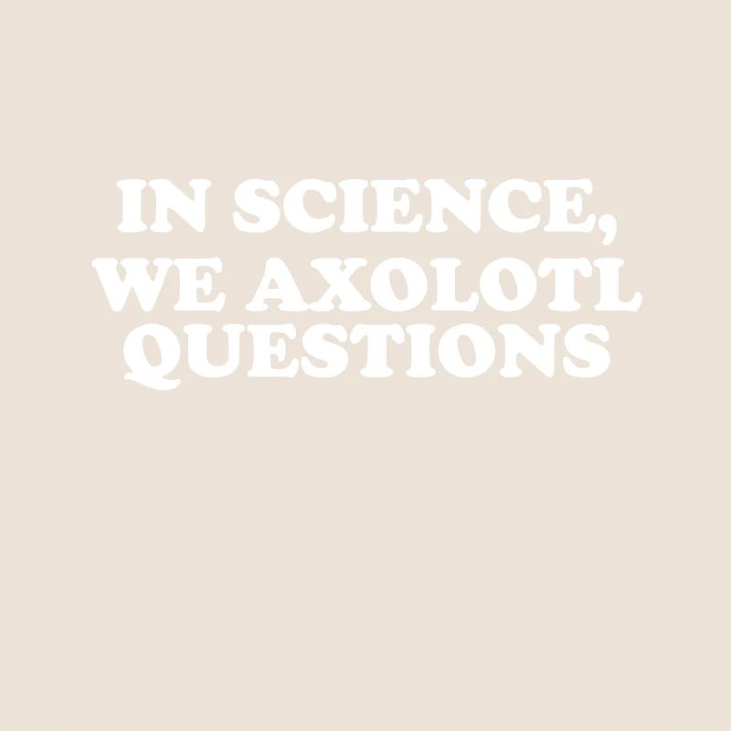 En science, on pose des questions aux axolotls