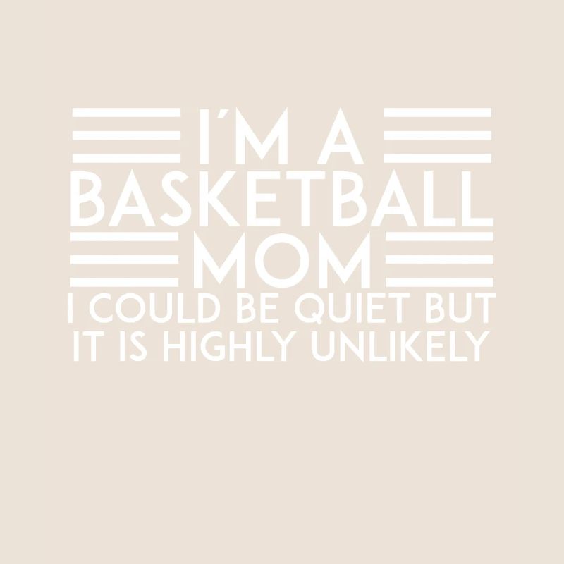 Ich Bin Eine Basketball Mutter
