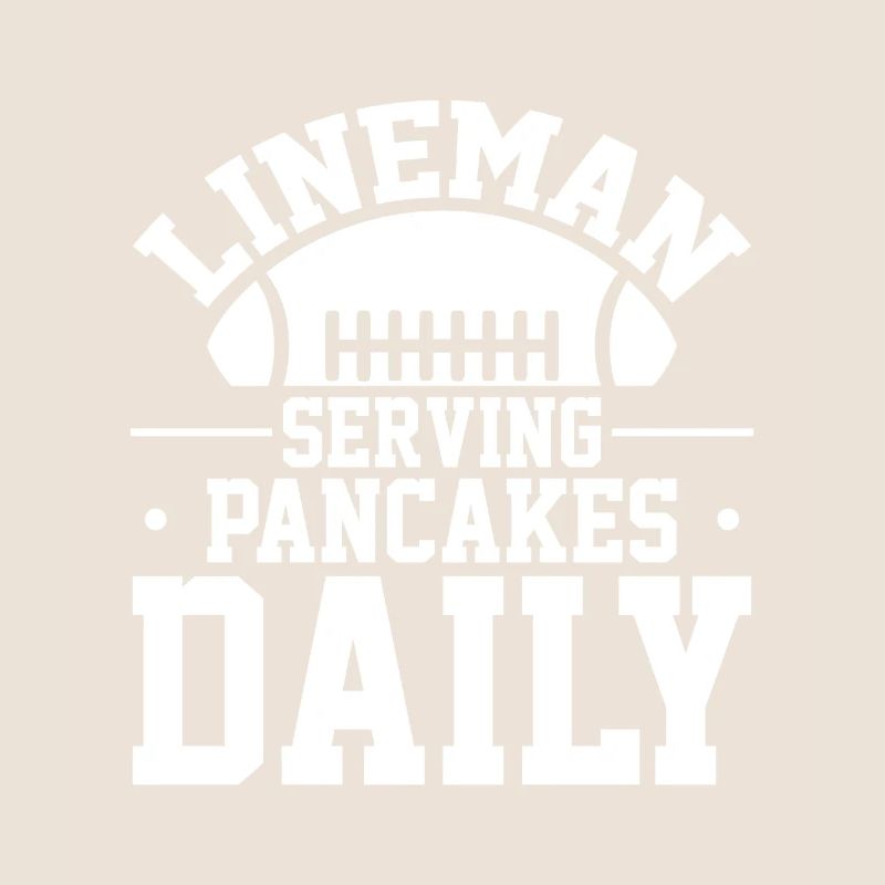 Lineman Serviert Täglich Pfannkuchen