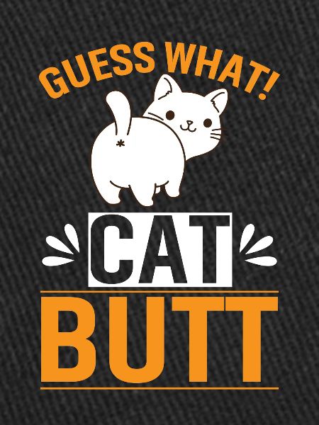 Devine quoi! Cul de chat