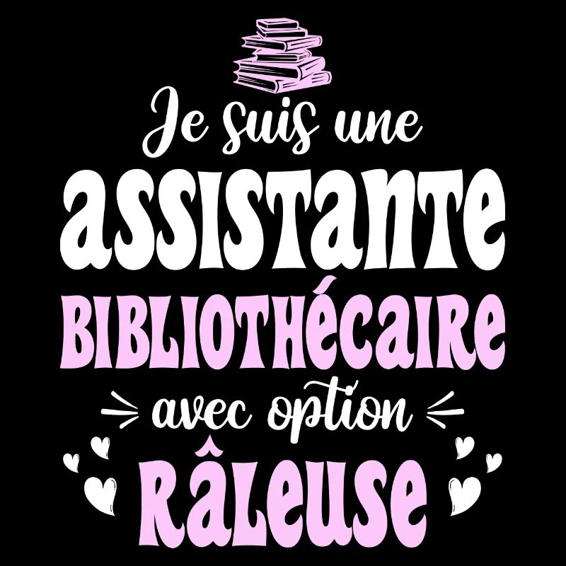 Humour Assistante Bibliothécaire Râleuse