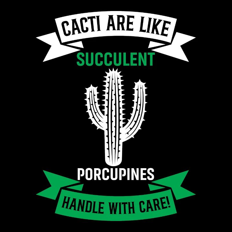 Les cactus sont comme de succulents porcs-épics - à manipuler avec