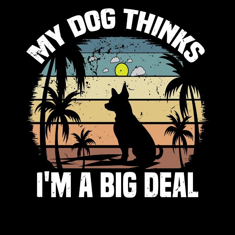 Mon chien pense que je suis un gros problème.