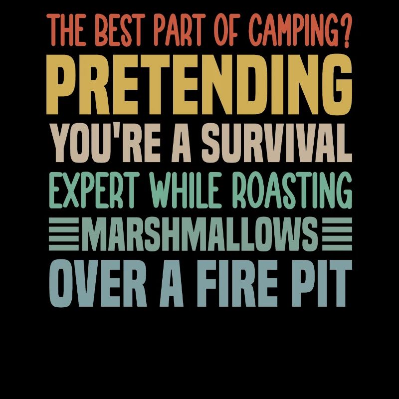 Das Beste am Camping? So tun, als wärst du ein Surv