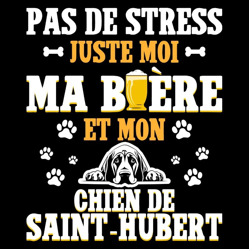 Humour Bière Papa Chien De Saint-hubert