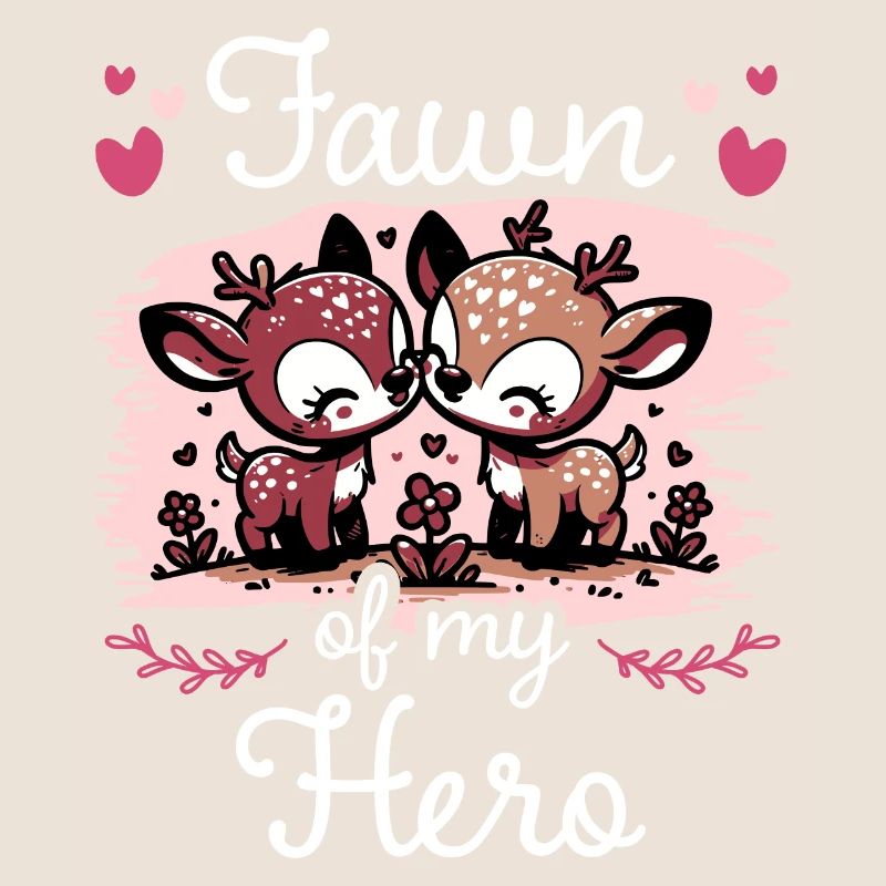 Faon Amour Idée Romantique Couple