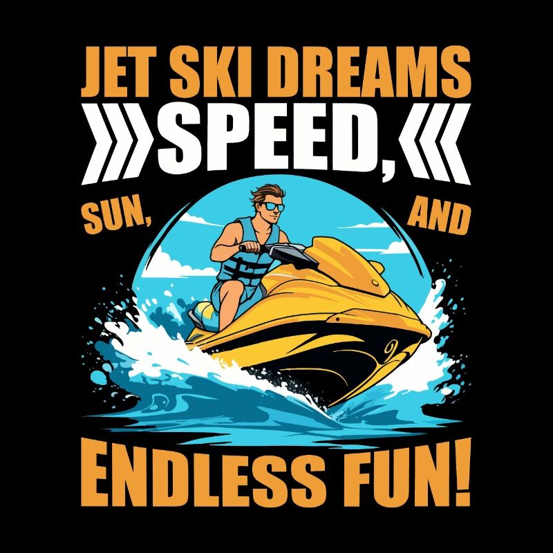 Jet Ski dreams: speed, sun, and endless fun!