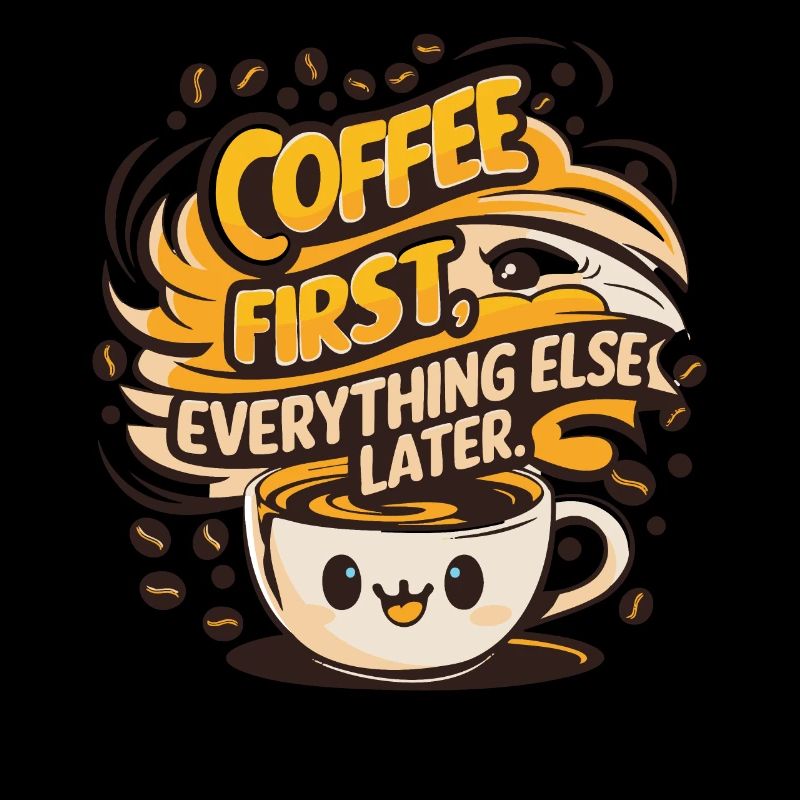 D’abord le café, puis tout le reste
