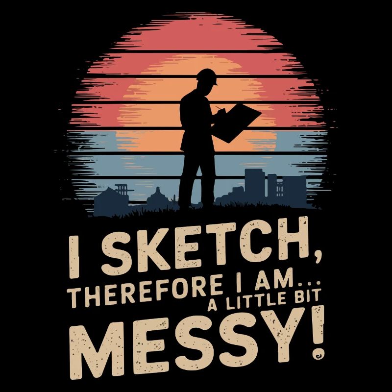 Ich skizziere, also bin ich... Ein bisschen chaotisch!