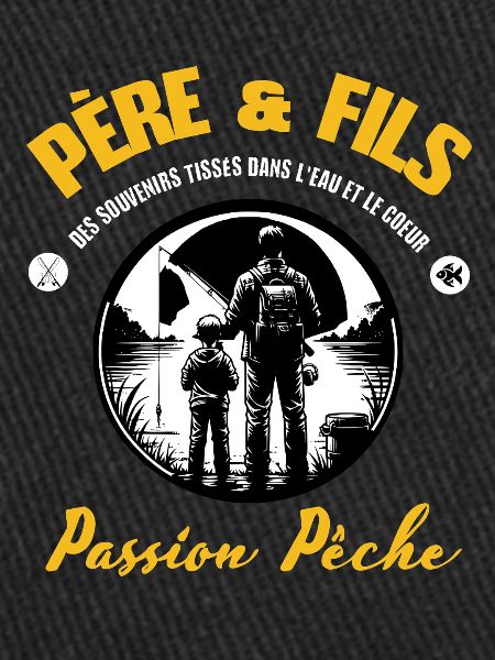 Père et fils passion pêche
