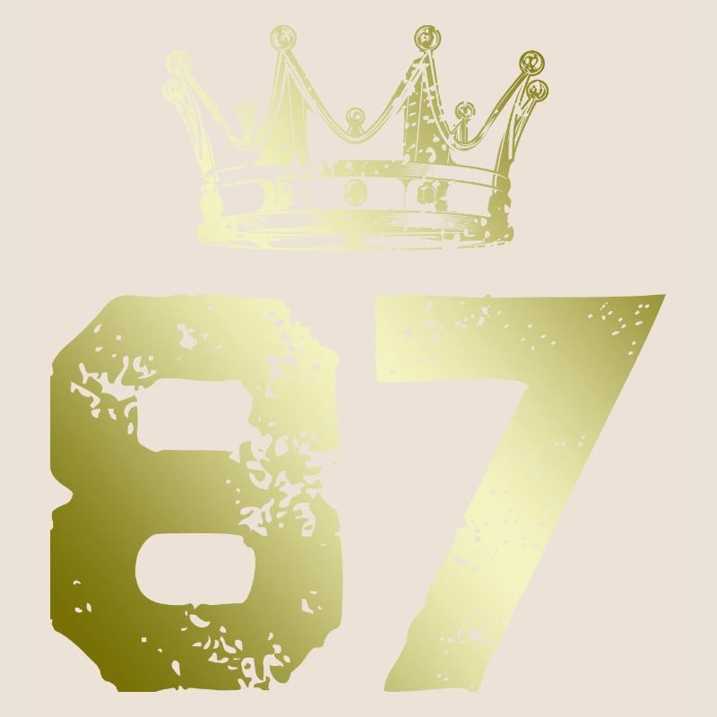 87 Number crown