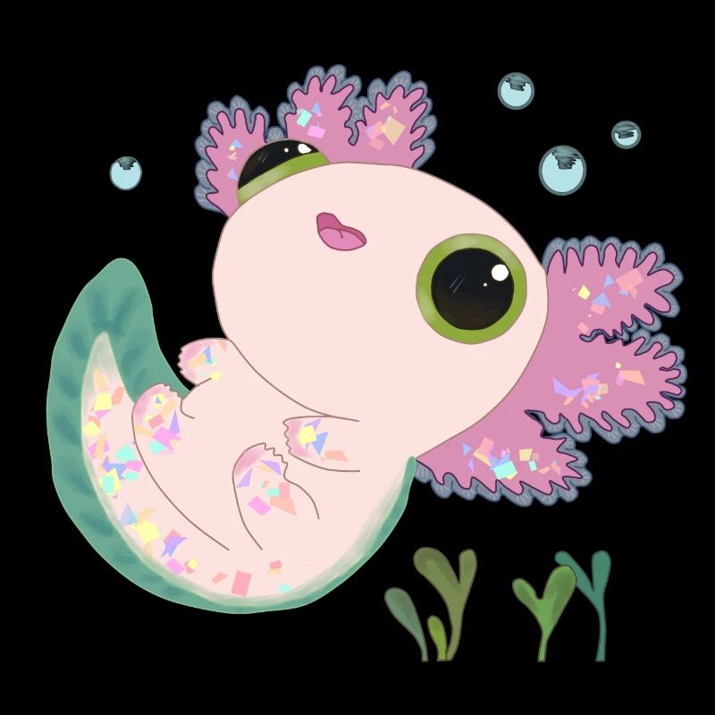 Süßes Axolotl